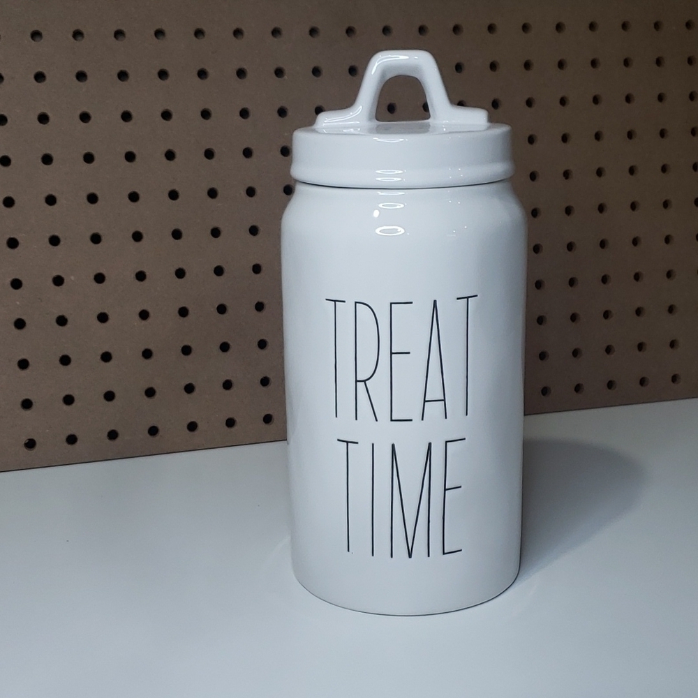 3/$30 𝅺TREAT TIME Dog Cat Treat Pet Container Jar